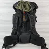 Teton Scout back panel with shoulder straps and the waist belt spread out